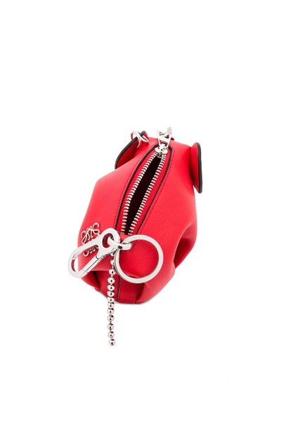 Shop Loewe Punk Elephant Charm In Primary Red