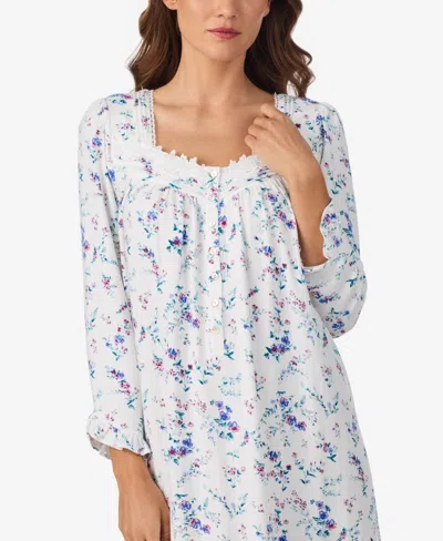 Eileen West Women's Long Sleeve Ballet Nightgown In Multi