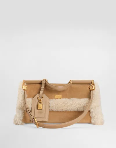 Dolce & Gabbana My Sicily Handbag In Gold