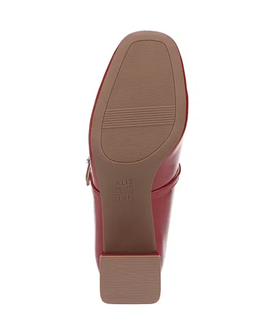 Naturalizer Women's Dancing Mary-jane Block-heel Pumps In Red