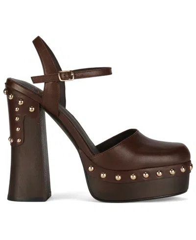 Jeffrey Campbell Women's Extrovert Wooden Platform Pumps In Multi