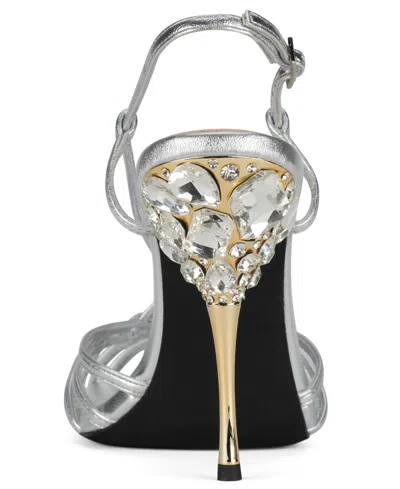 Jeffrey Campbell Women's Epiphany Embellished Open-toe Strappy High-heel Sandals In Multi