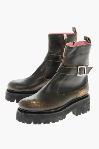 Dsquared2 Boot In Black