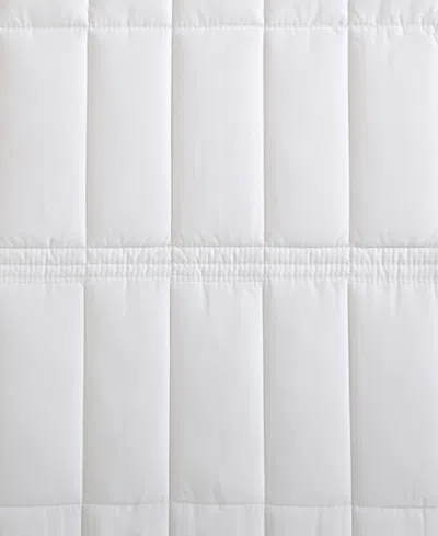 Calvin Klein Washed Percale Solid Cotton 2-pc. Quilt Set, Twin In White