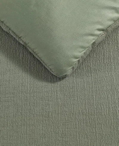 Vera Wang Carved Lines Matelasse 3-pc. Comforter Set, King In Gray