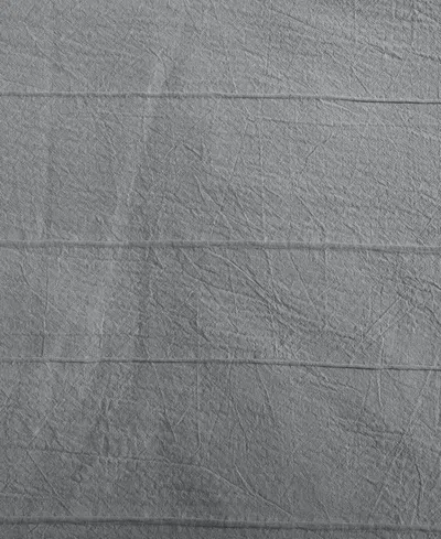 Vera Wang Woven Tucks Jacquard 3-pc. Duvet Cover Set, King In Gray