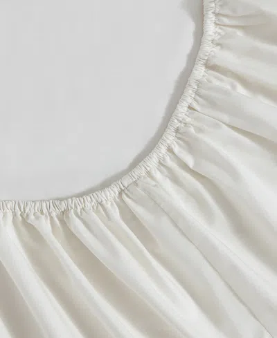 Vera Wang Cool Comfort Solid T200 4-pc. Sheet Set, King In White