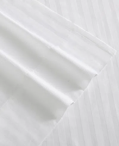 Vera Wang Solid Dobby Stripe T290 4-pc. Sheet Set, King In White