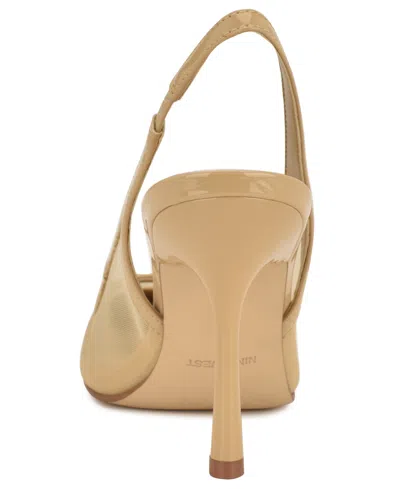 Nine West Women's Jermain Slingback Dress Pumps In Brown