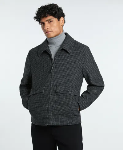 Ted By Ted Baker Men's Shirt Collar Jacket In Black