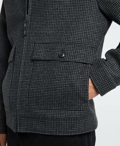 Ted By Ted Baker Men's Shirt Collar Jacket In Black