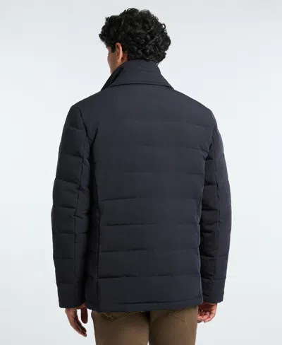 Ted By Ted Baker Men's Solid Quilted Puffer Blazer Jacket In Gray