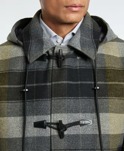 Ted By Ted Baker Men's Plaid Toggle Jacket In Multi