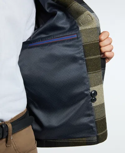 Ted By Ted Baker Men's Plaid Toggle Jacket In Multi