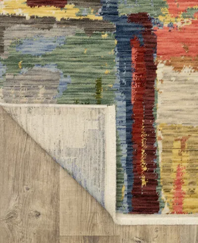 Oriental Weavers Soleri Sol02 9'10"x12'10" Area Rug In Multi