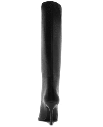 Schutz Women's Mary Zipper Knee High Boots In Black