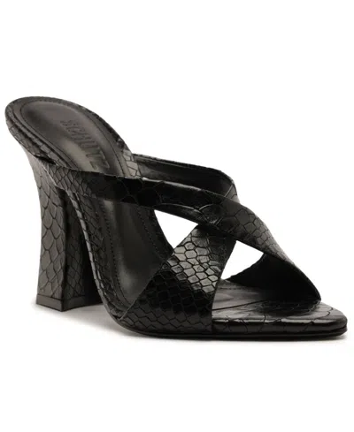 Schutz Glenda Mule Heel In Black, Women's At Urban Outfitters In Black