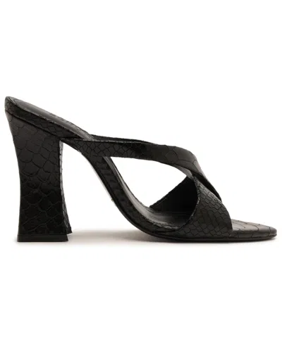 Schutz Glenda Mule Heel In Black, Women's At Urban Outfitters In Black