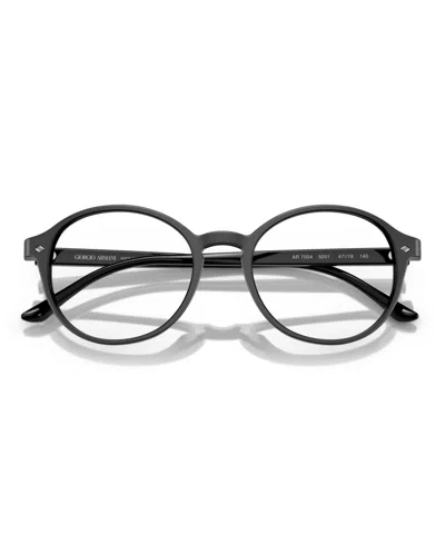 Giorgio Armani Men's Panthos Eyeglasses, Ar7004 In Black