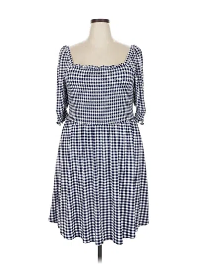 Pre-owned Draper James Casual Dress In Blue