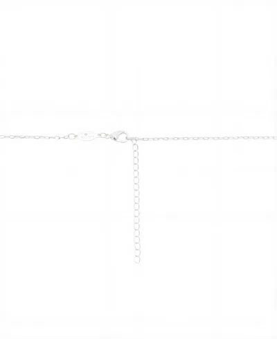 Disney Lilo And Stitch "ohana" Pendant Necklace In Silver