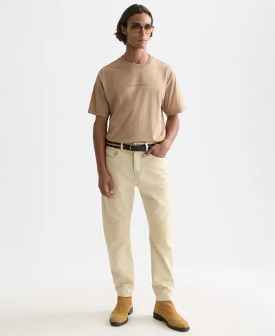 Scotch & Soda Men's Seasonal Crewneck T-shirt In Brown