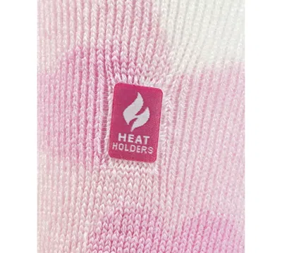 Heat Holders Boys' And Girls' 4-20 Harper Hearts Crew Socks In Multi