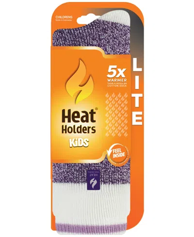 Heat Holders Boys' And Girls' 4-20 Remi Twist Crew Socks In Multi