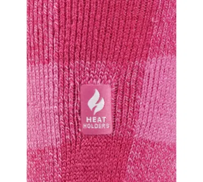 Heat Holders Girls' 4-16 Ella Plaid Slipper Socks In Multi