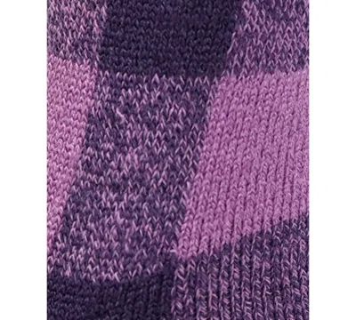 Heat Holders Girls' 4-16 Ella Plaid Slipper Socks In Multi