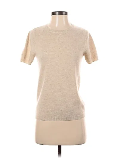 Pre-owned Barrow & Grove Cashmere Pullover Sweater In Brown