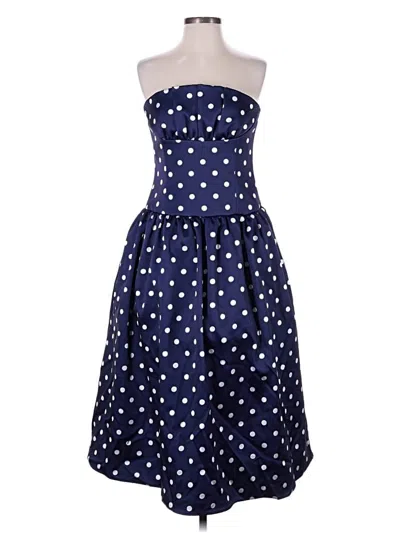 Pre-owned Self-portrait Cocktail Dress In Blue