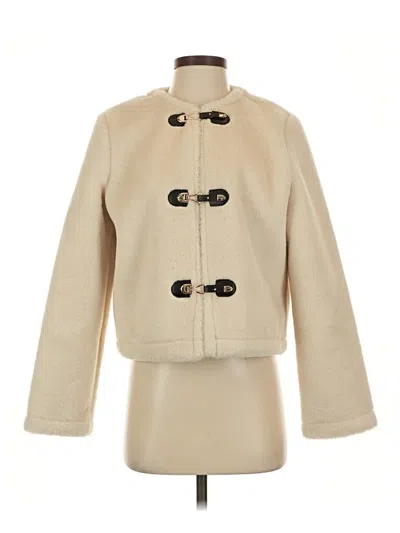 Pre-owned Zara Coat In White