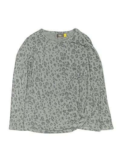 Pre-owned Rumi + Ryder Kids' Long Sleeve T-shirt In Gray