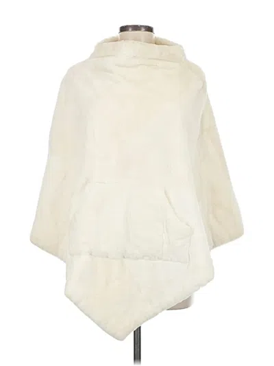 Pre-owned Cassin New York Poncho In White