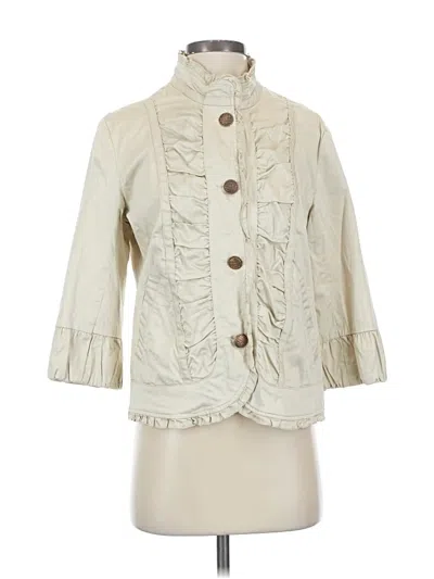 Pre-owned Erin London Jacket In White