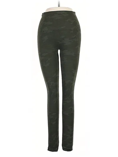 Pre-owned Spanx Jeggings In Green