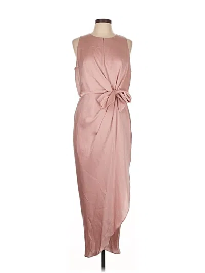 Pre-owned Ted Baker Cocktail Dress In Pink