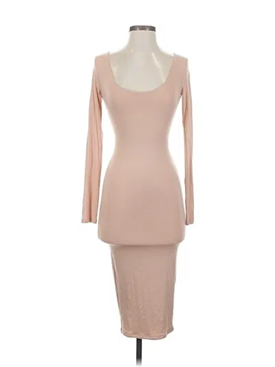 Naked Wardrobe Cocktail Dress In Neutral