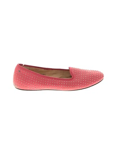 Pre-owned Ugg Flats In Pink