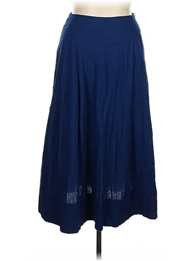 Pre-owned Banana Republic Factory Store Casual Skirt In Blue