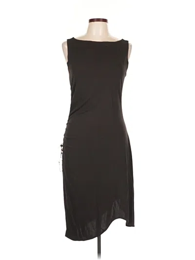 Pre-owned Abs Allen Schwartz Casual Dress In Black