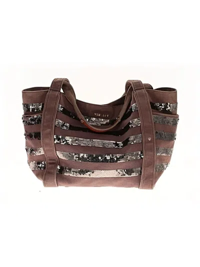 Pre-owned Mz Wallace Tote Bag In Brown