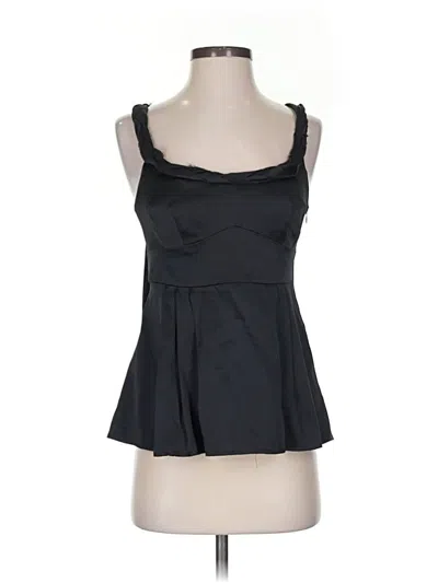 Pre-owned Nanette Lepore Sleeveless Blouse In Black