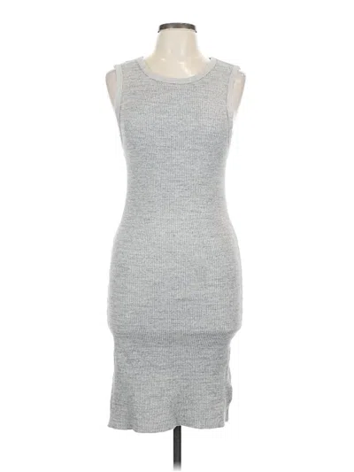 Pre-owned James Perse Casual Dress In Gray