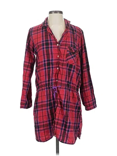 Pre-owned Victoria's Secret Casual Dress In Burgundy