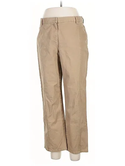 Pre-owned Liz Claiborne Khaki Pant In Brown