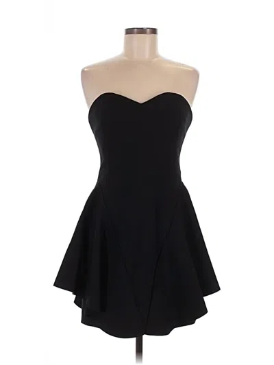 Pre-owned Halston Heritage Cocktail Dress In Black