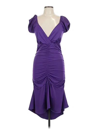 Pre-owned Susie Rose Cocktail Dress In Purple