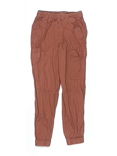 Pre-owned H&m Kids' Cargo Pants In Brown